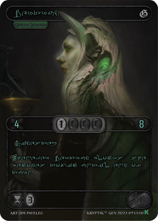 Gertrud (Green Kryptik Language) (93) [KPT] - Kryptik TCG Single