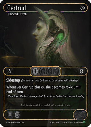 Gertrud (Box Topper) (93) [KPT] - Kryptik TCG Single