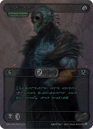 Kanaan (Green Kryptik Language) (94) [KPT] - Kryptik TCG Single