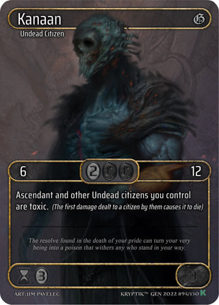 Kanaan (Box Topper) (94) [KPT] - Kryptik TCG Single
