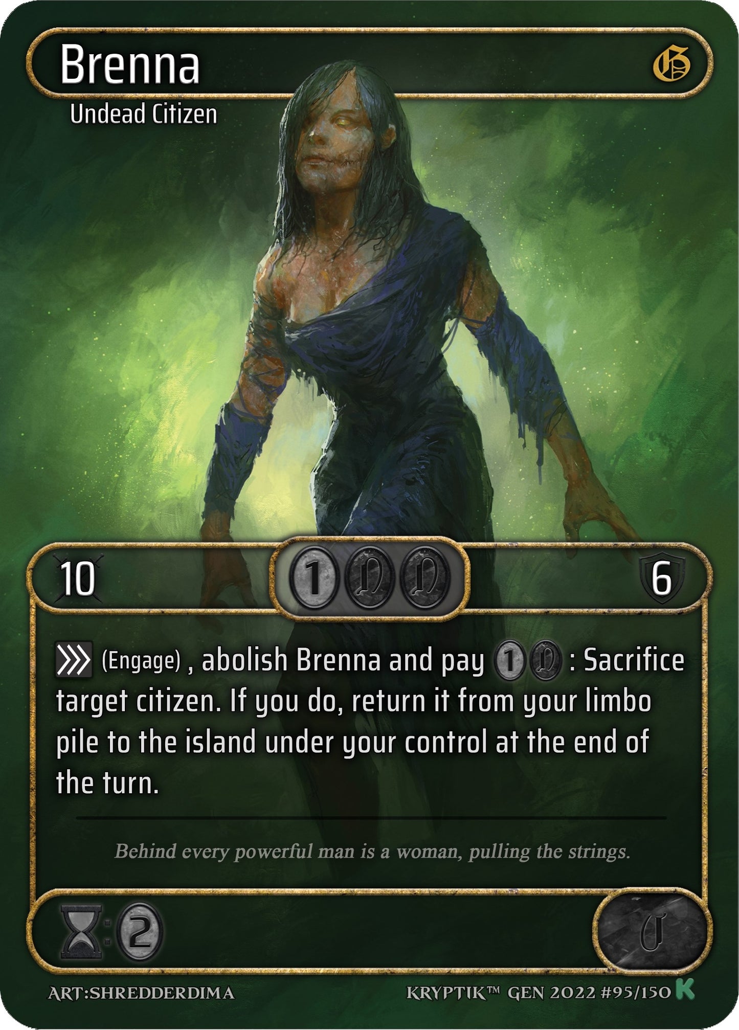 Brenna (Box Topper) (95) [KPT] - Kryptik TCG Single