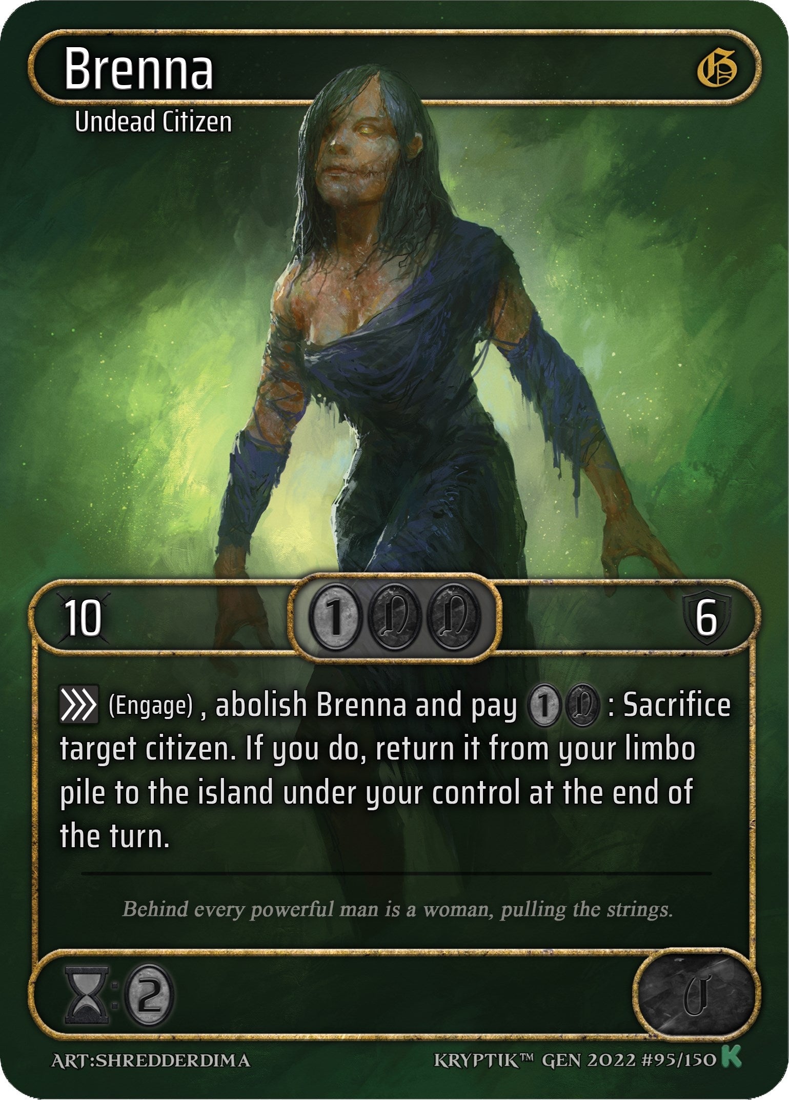 Brenna (Box Topper) (95) [KPT] - Kryptik TCG Single