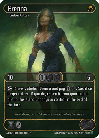 Brenna (Box Topper) (95) [KPT] - Kryptik TCG Single