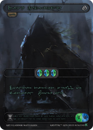 Rash Judgment (Green Kryptik Language) (136) [KPT] - Kryptik TCG Single