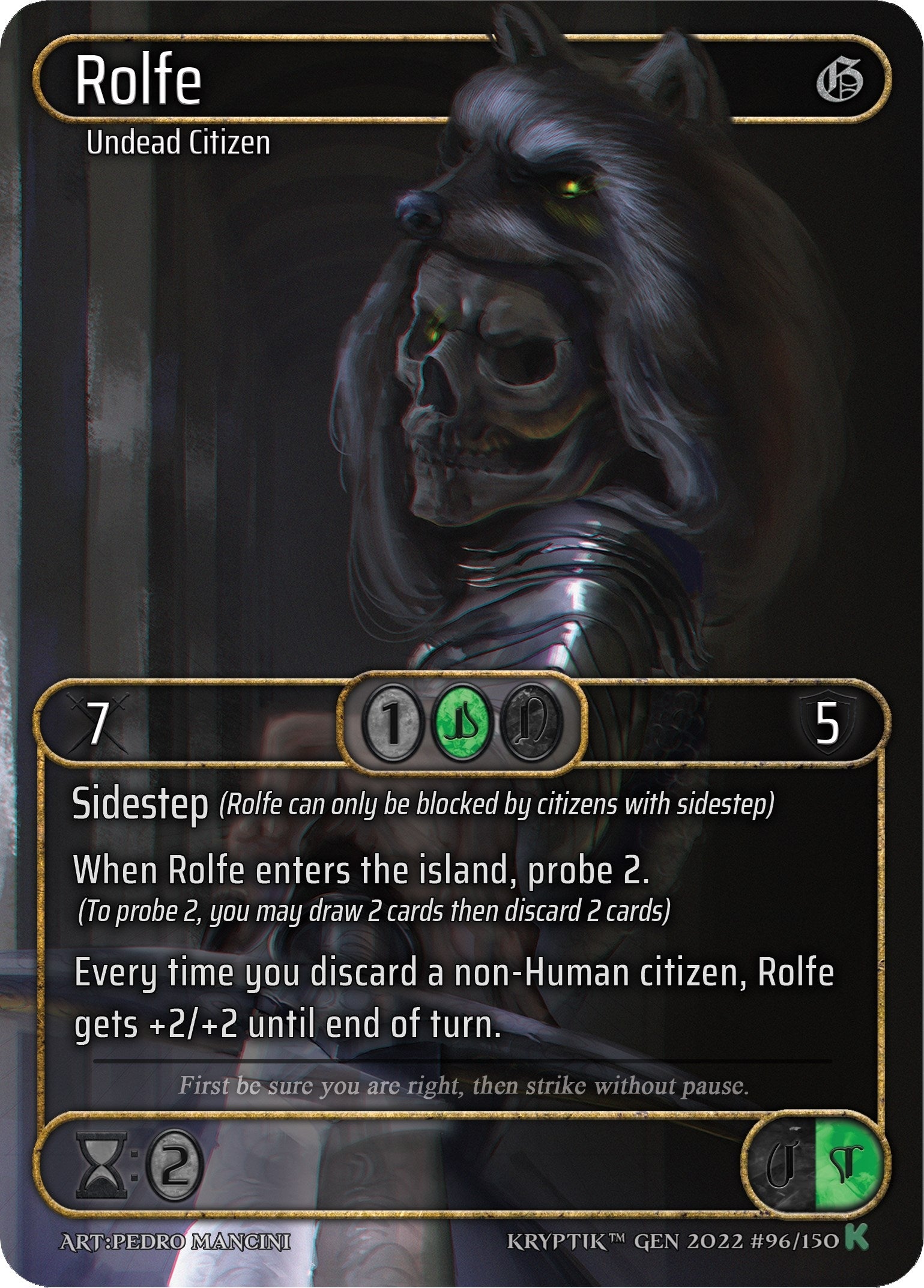 Rolfe (Box Topper) (96) [KPT] - Kryptik TCG Single