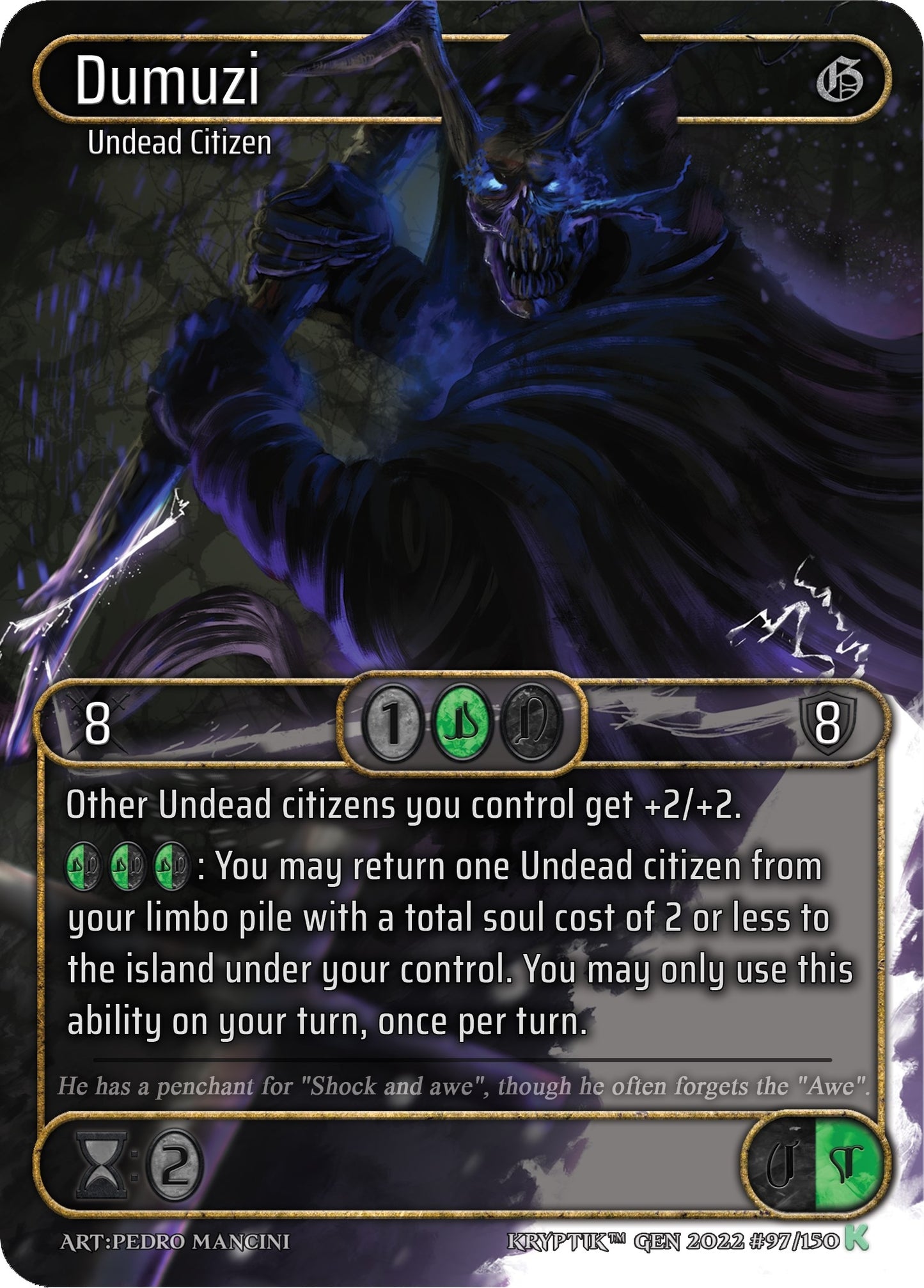 Dumuzi (Box Topper) (97) [KPT] - Kryptik TCG Single