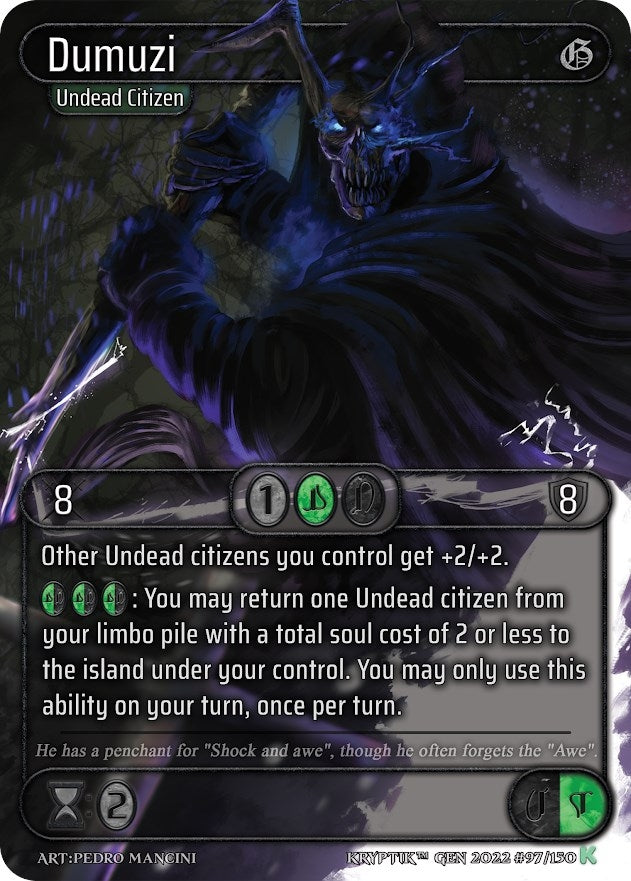 Dumuzi (97) [KPT] - Kryptik TCG Single