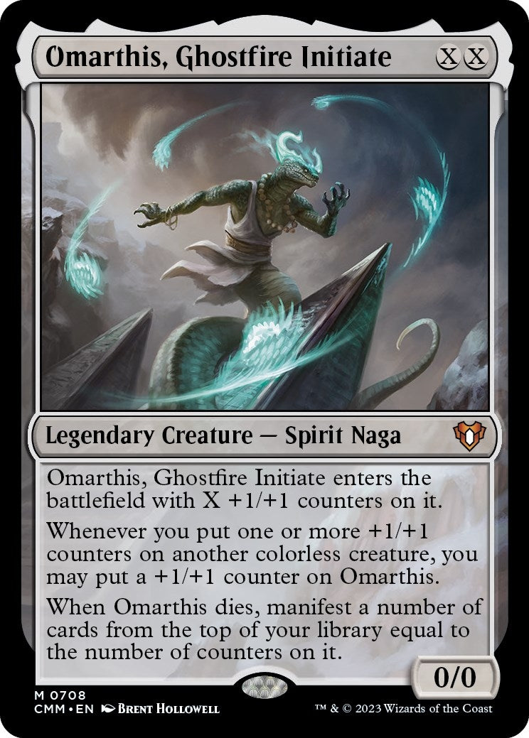 Omarthis Ghostfire Initiate (708) [CMM] - MTG Single