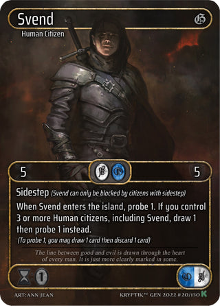 Svend (Box Topper) (20) [KPT] - Kryptik TCG Single