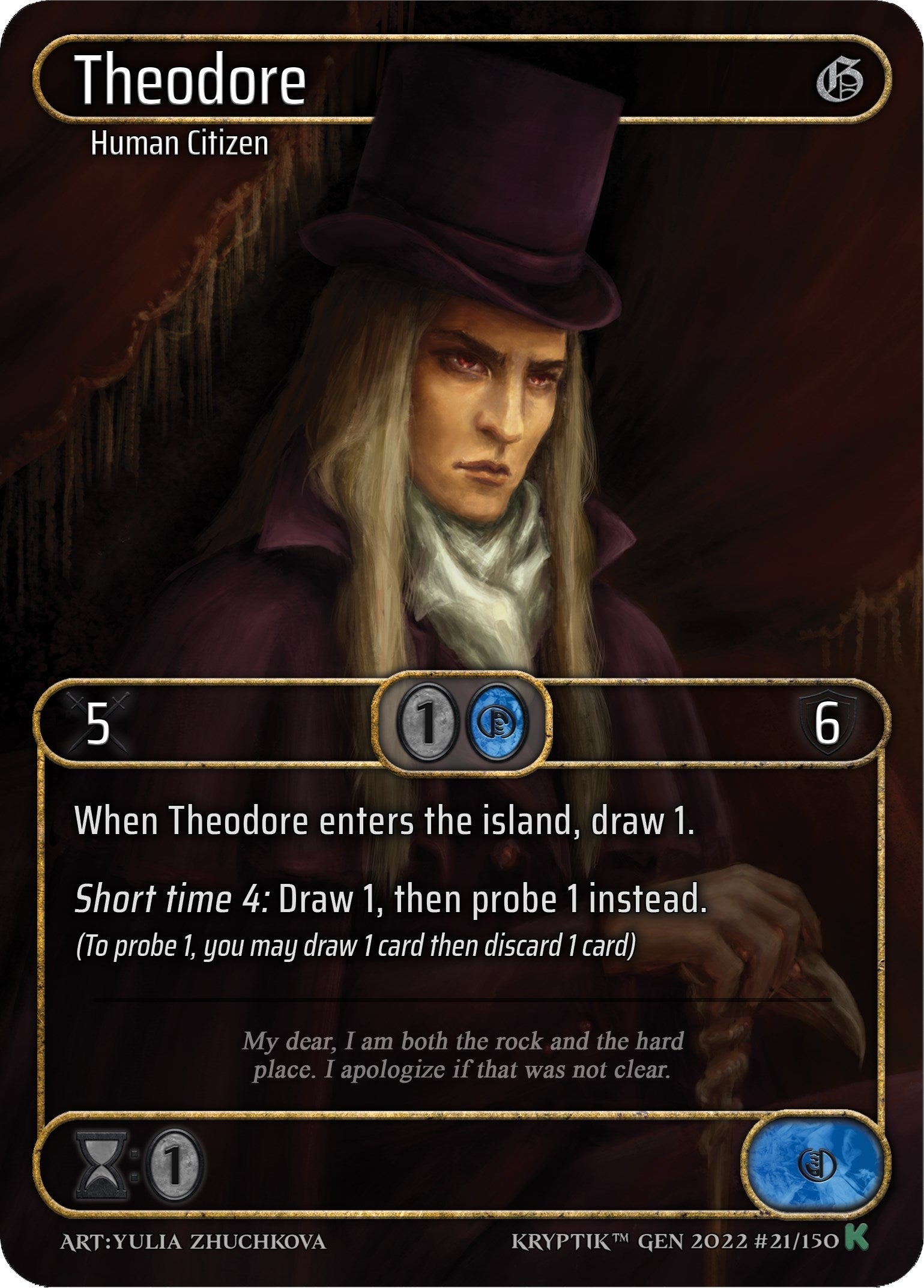 Theodore (Box Topper) (21) [KPT] - Kryptik TCG Single