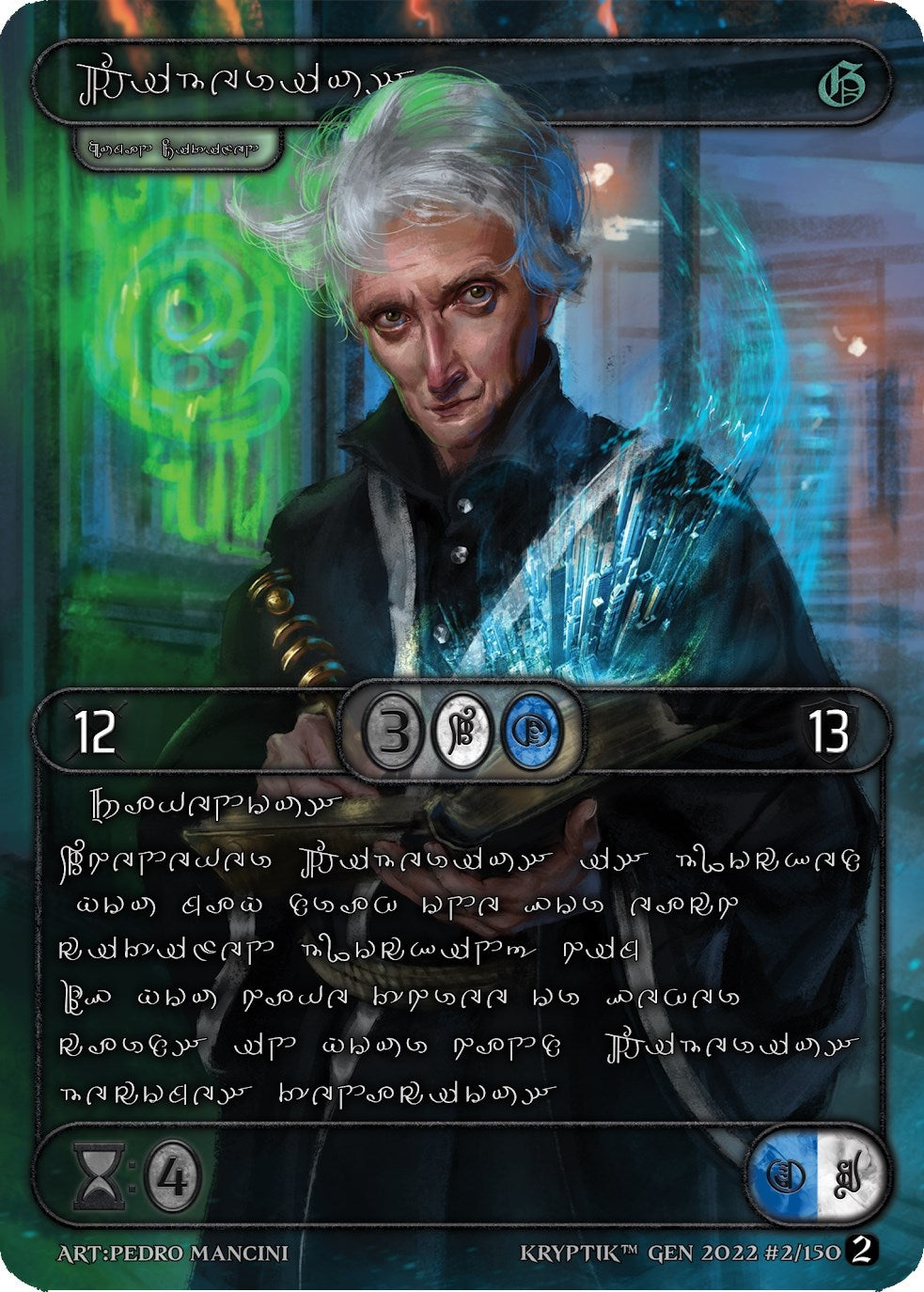 Tiberius (Silver Kryptik Language) (2) - Kryptik TCG Single