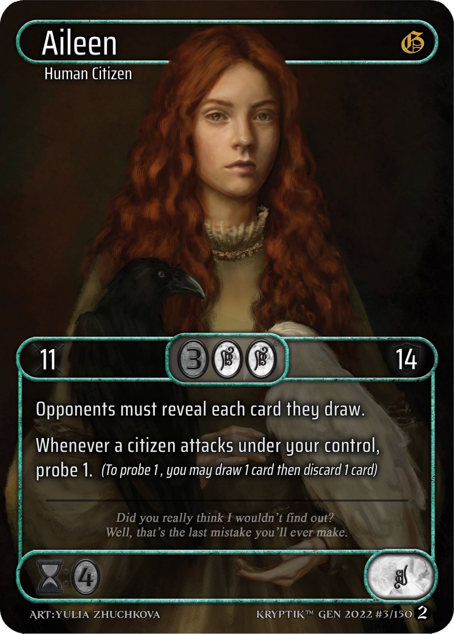Aileen (Box Topper) (3) - Kryptik TCG Single