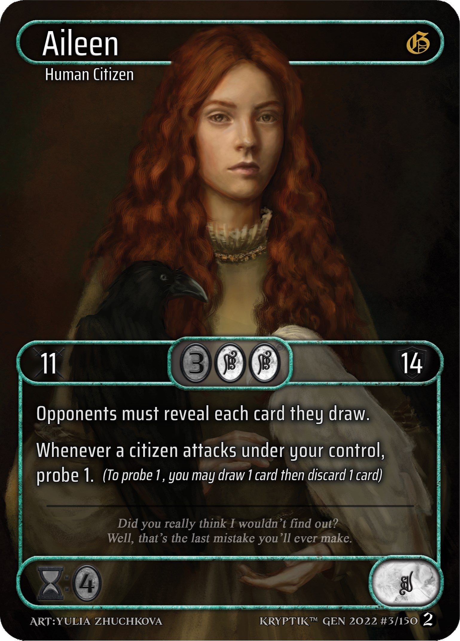 Aileen (Box Topper) (3) - Kryptik TCG Single