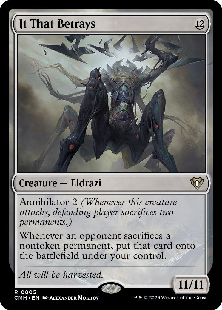 It That Betrays (805) [CMM] - MTG Single