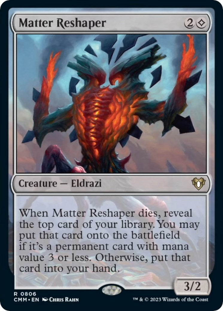 Matter Reshaper (806) [CMM] - MTG Single