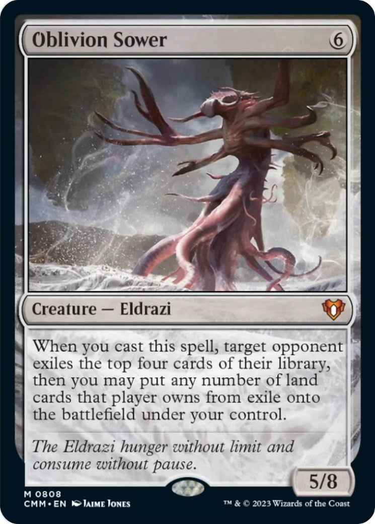 Oblivion Sower (808) [CMM] - MTG Single