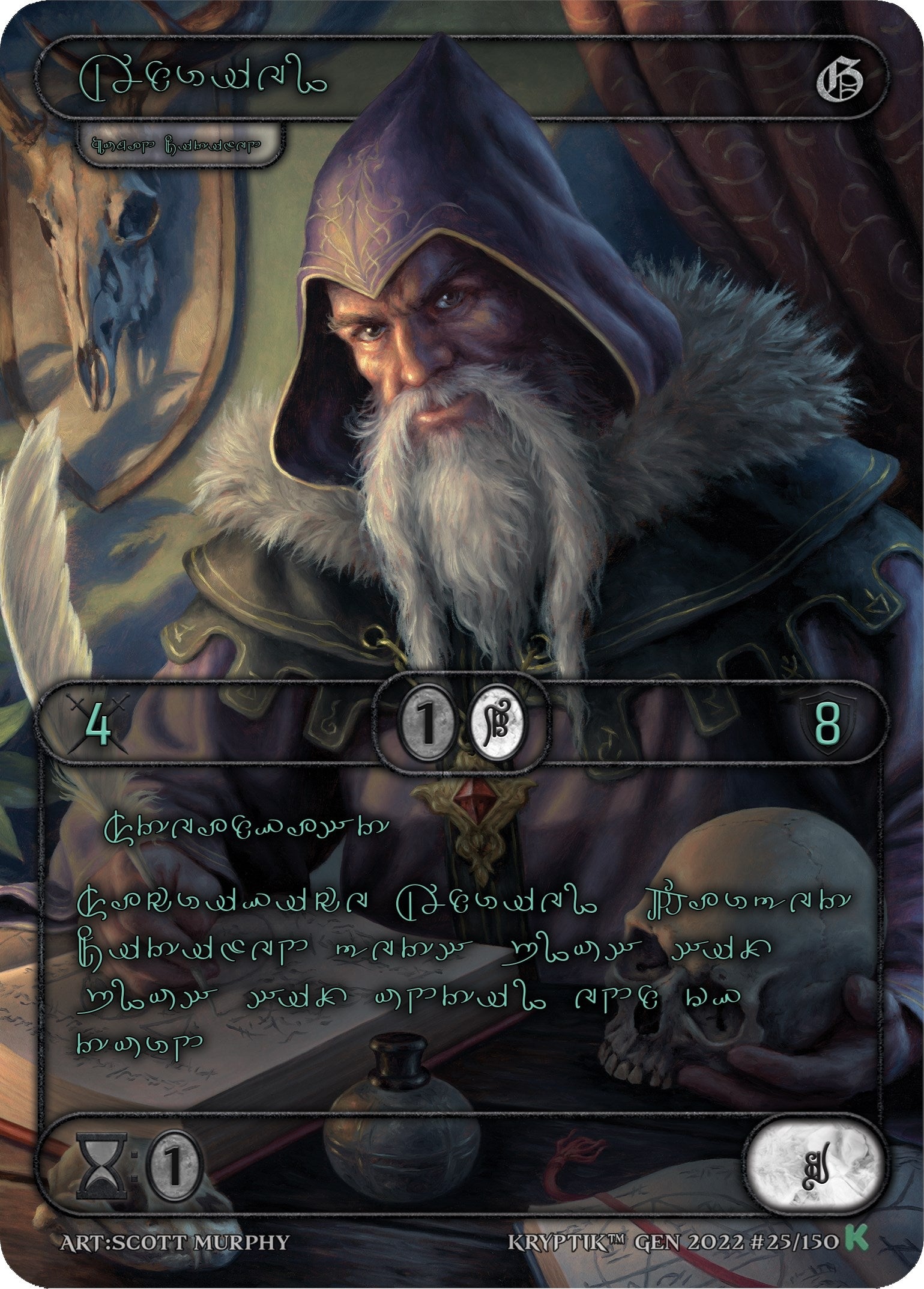 Adriel (Green Kryptik Language) (25) [KPT] - Kryptik TCG Single