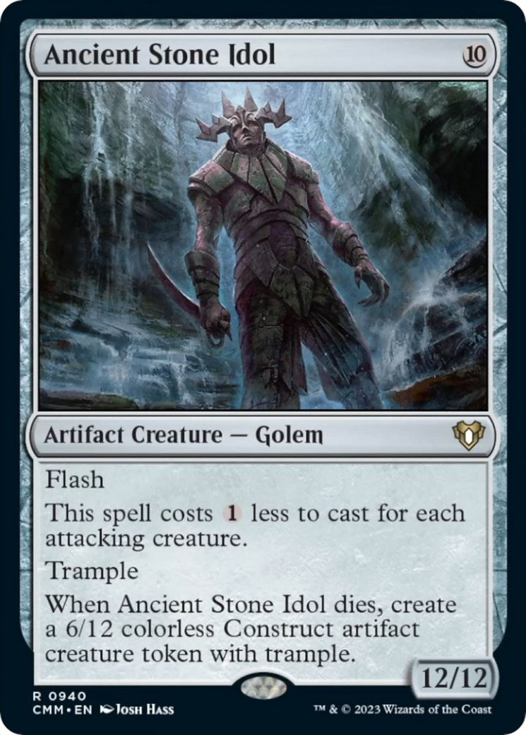 Ancient Stone Idol (940) [CMM] - MTG Single