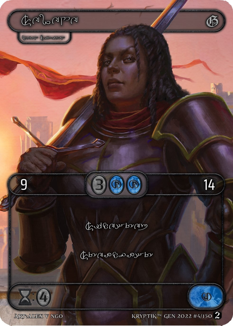 Selene (Silver Kryptik Language) (4) - Kryptik TCG Single