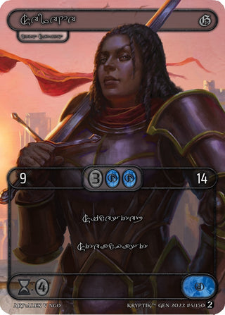 Selene (Silver Kryptik Language) (4) - Kryptik TCG Single