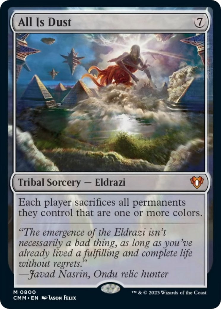 All Is Dust (800) [CMM] - MTG Single