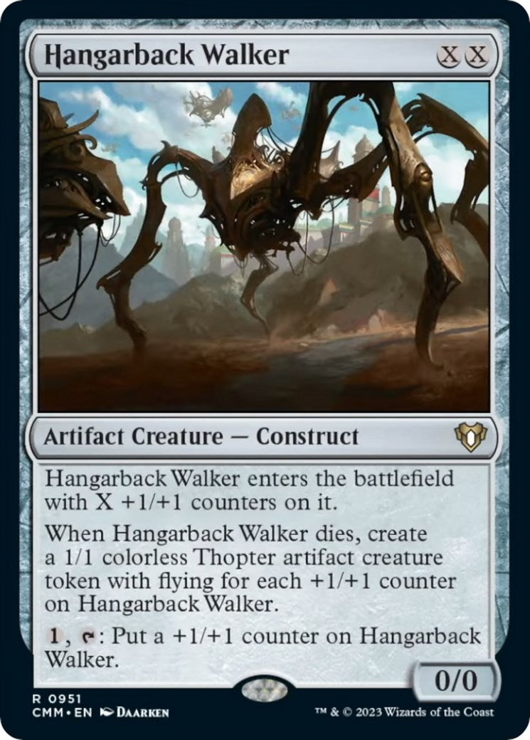 Hangarback Walker (951) [CMM] - MTG Single