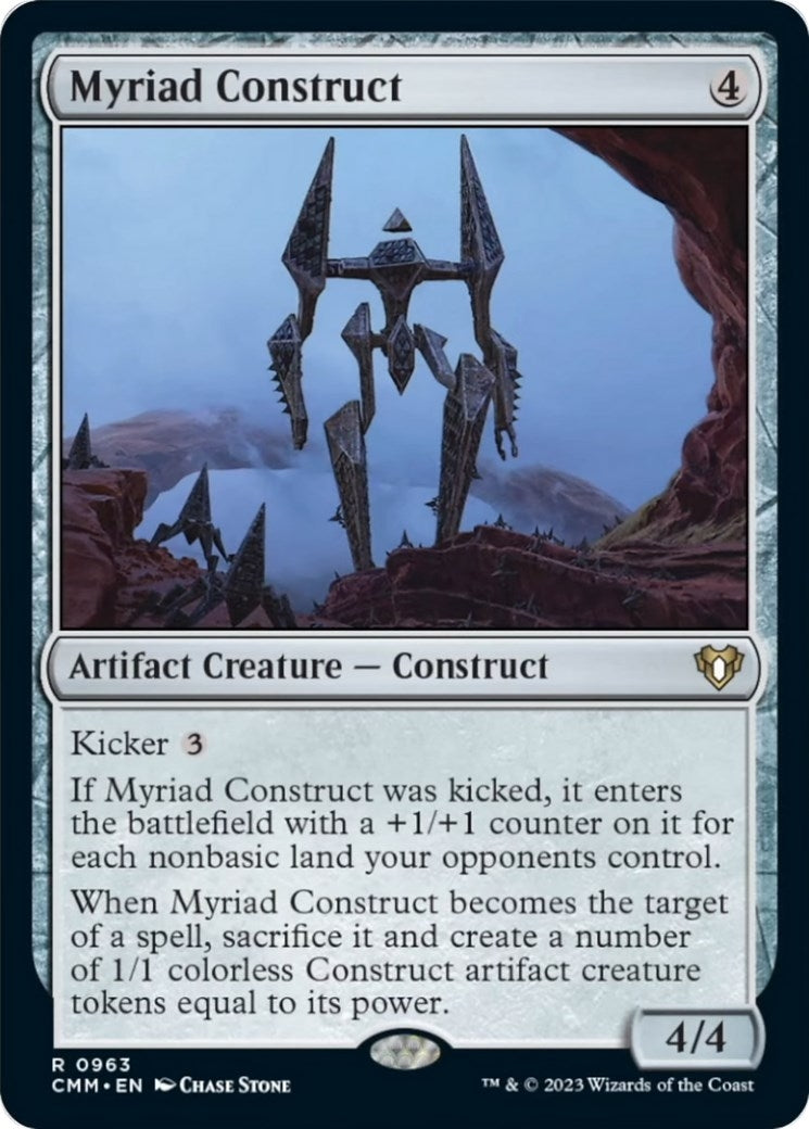 Myriad Construct (963) [CMM] - MTG Single