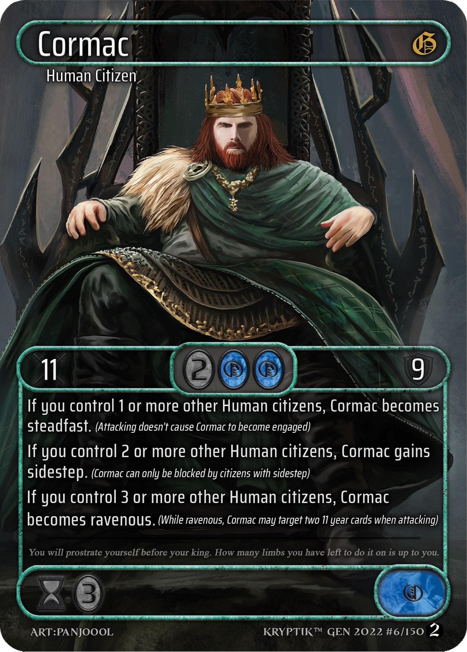 Cormac (Box Topper) (6) - Kryptik TCG Single