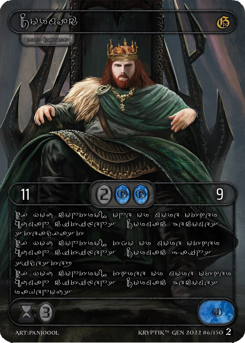 Cormac (Silver Kryptik Language) (6) - Kryptik TCG Single