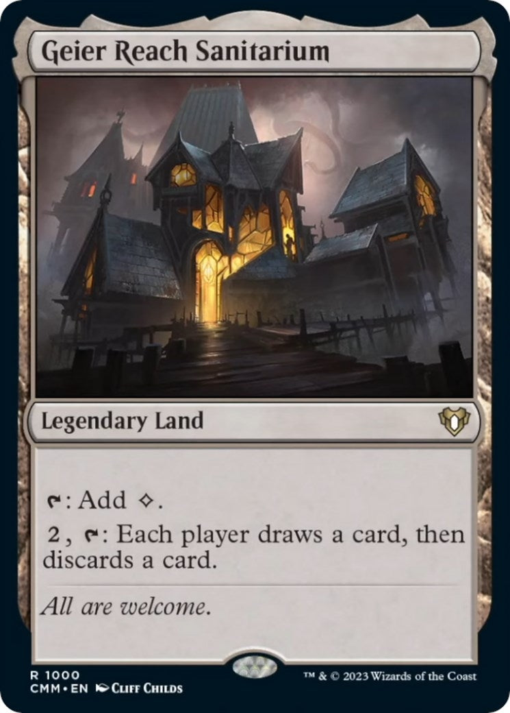 Geier Reach Sanitarium (1000) [CMM] - MTG Single