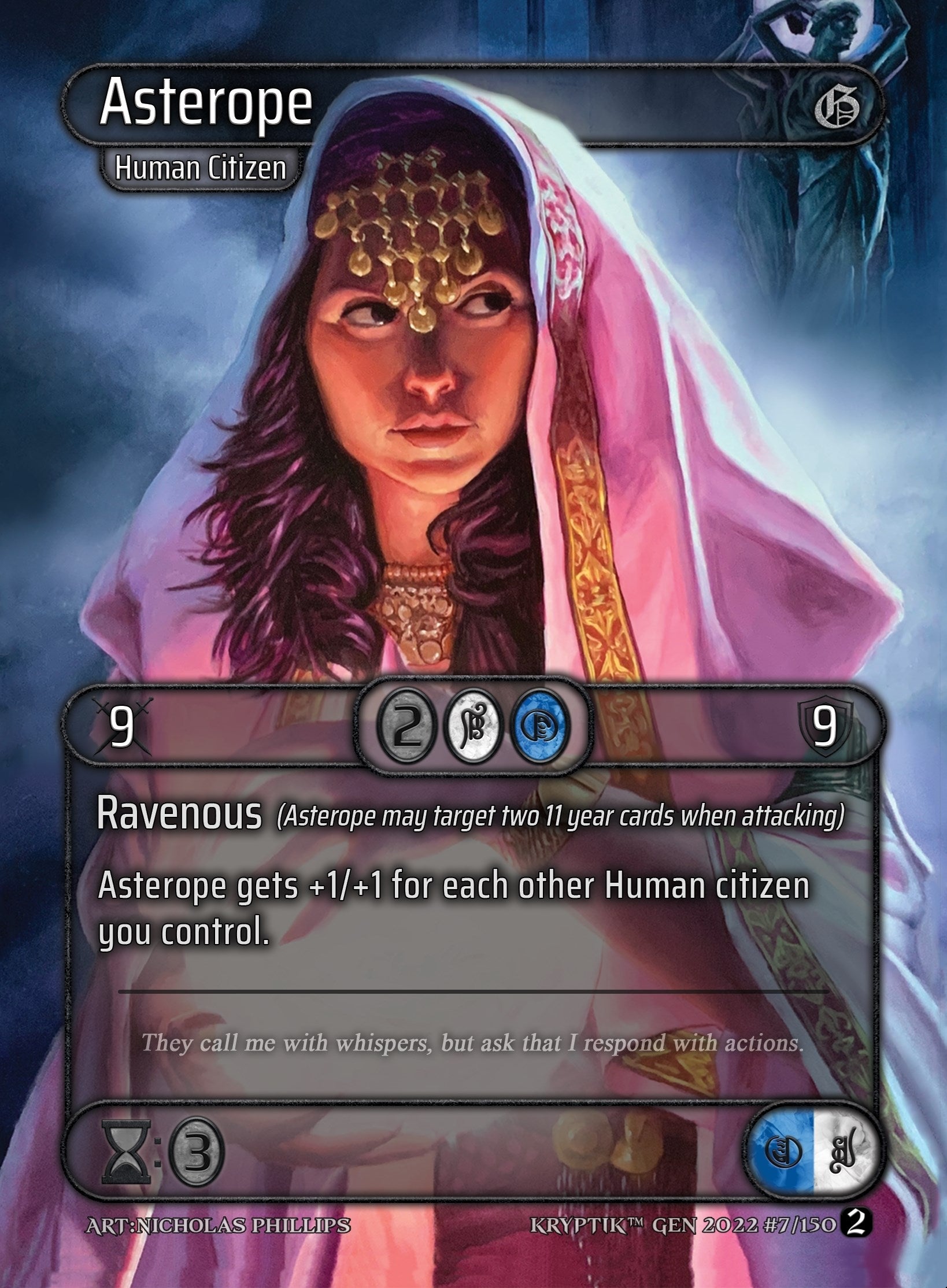 Asterope (7) - Kryptik TCG Single