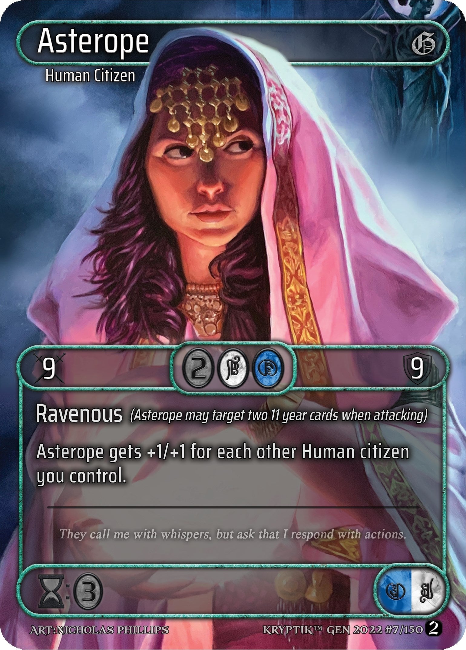 Asterope (Box Topper) (7) - Kryptik TCG Single