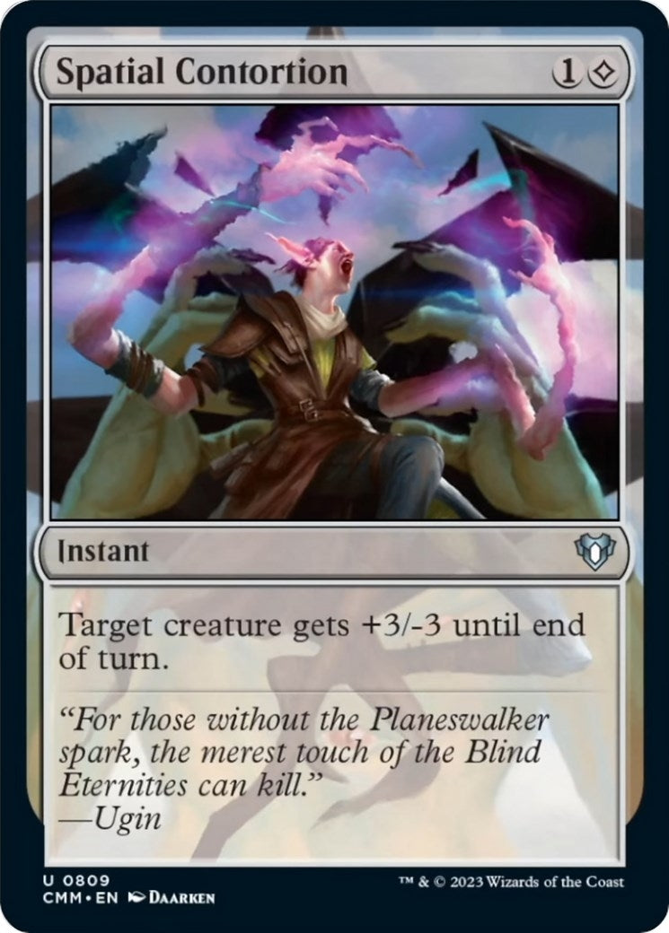 Spatial Contortion (809) [CMM] - MTG Single