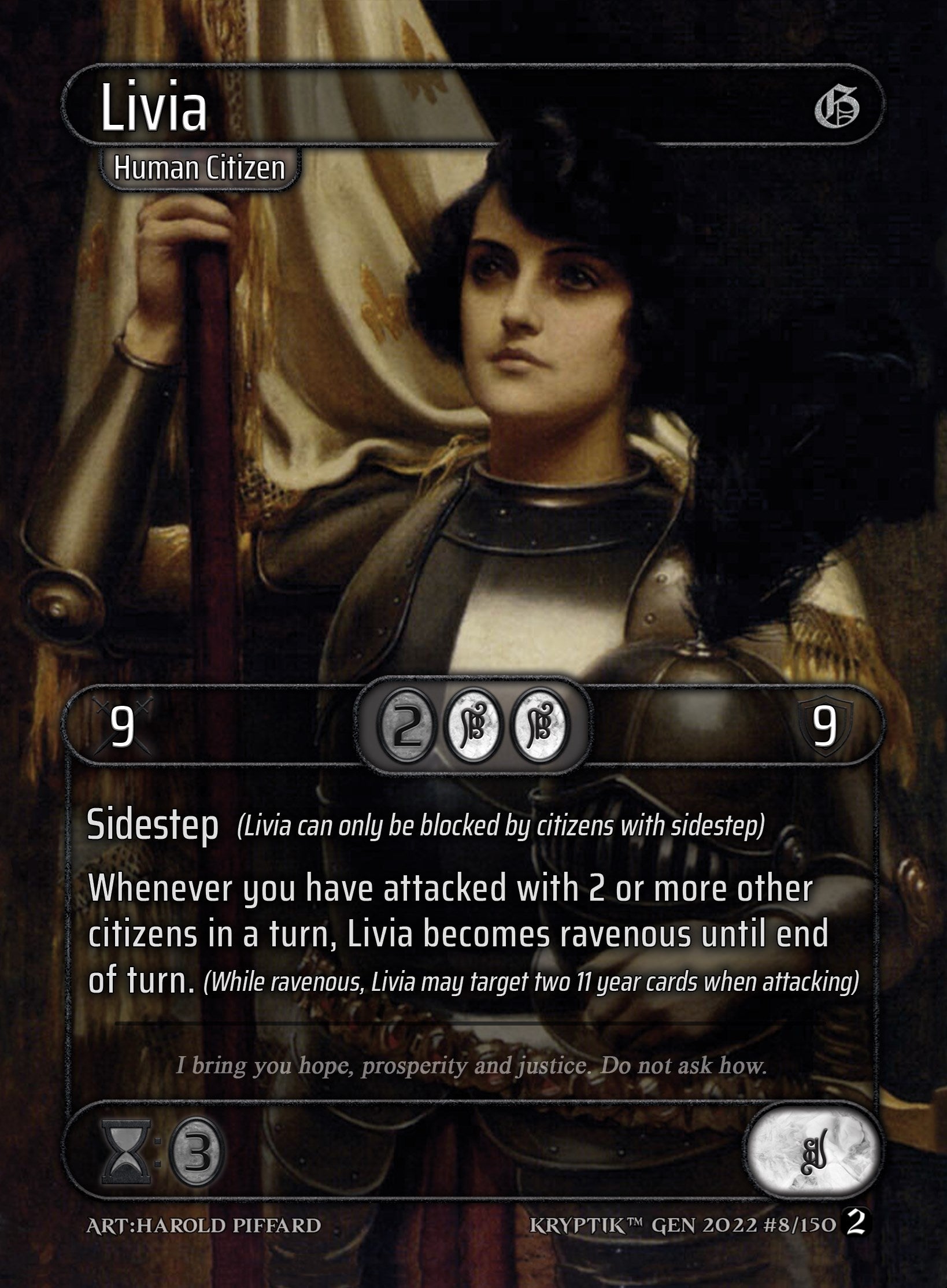 Livia (8) - Kryptik TCG Single