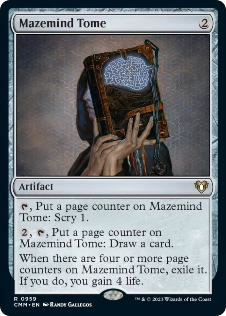 Mazemind Tome (959) [CMM] - MTG Single