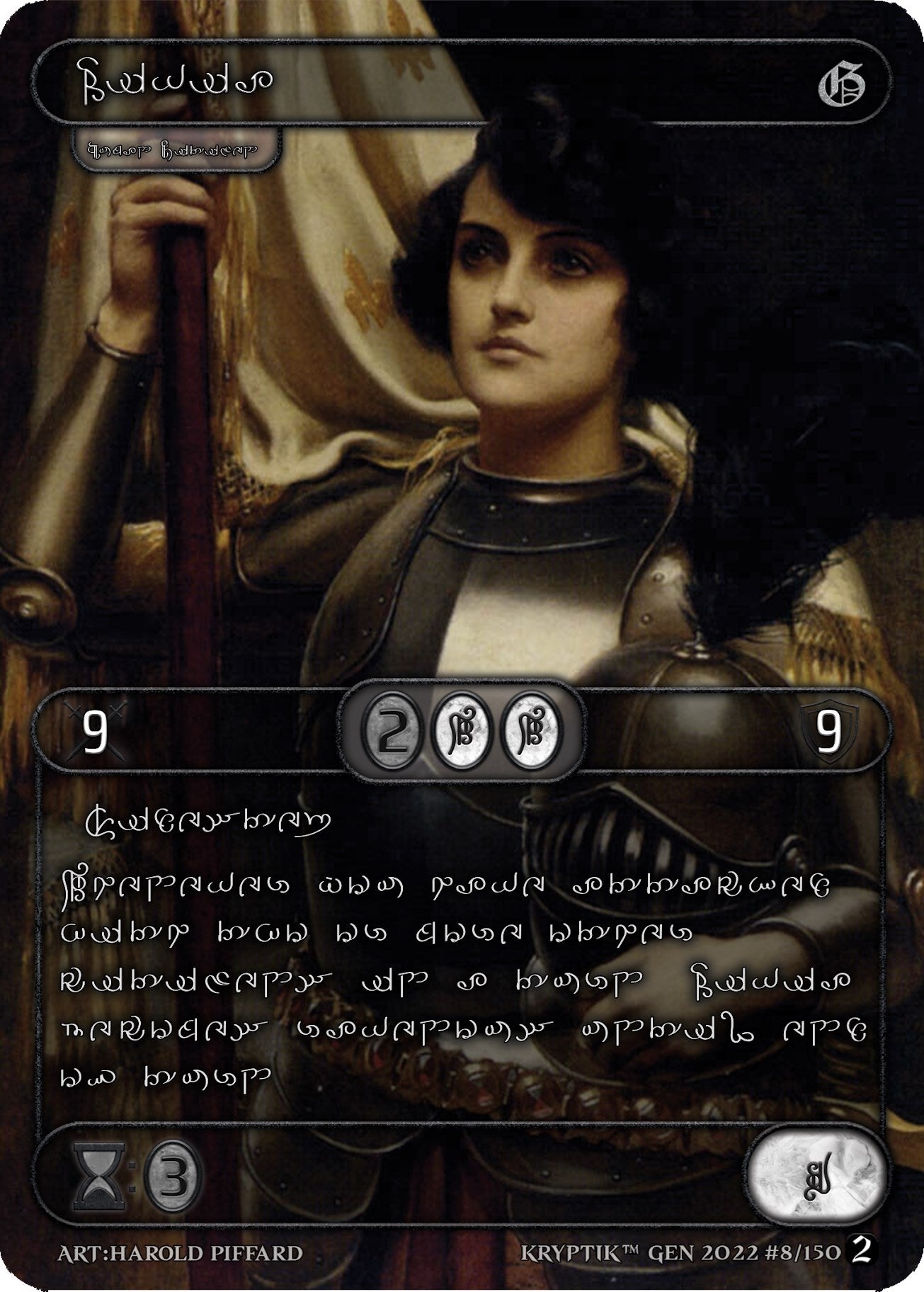 Livia (Silver Kryptik Language) (8) - Kryptik TCG Single