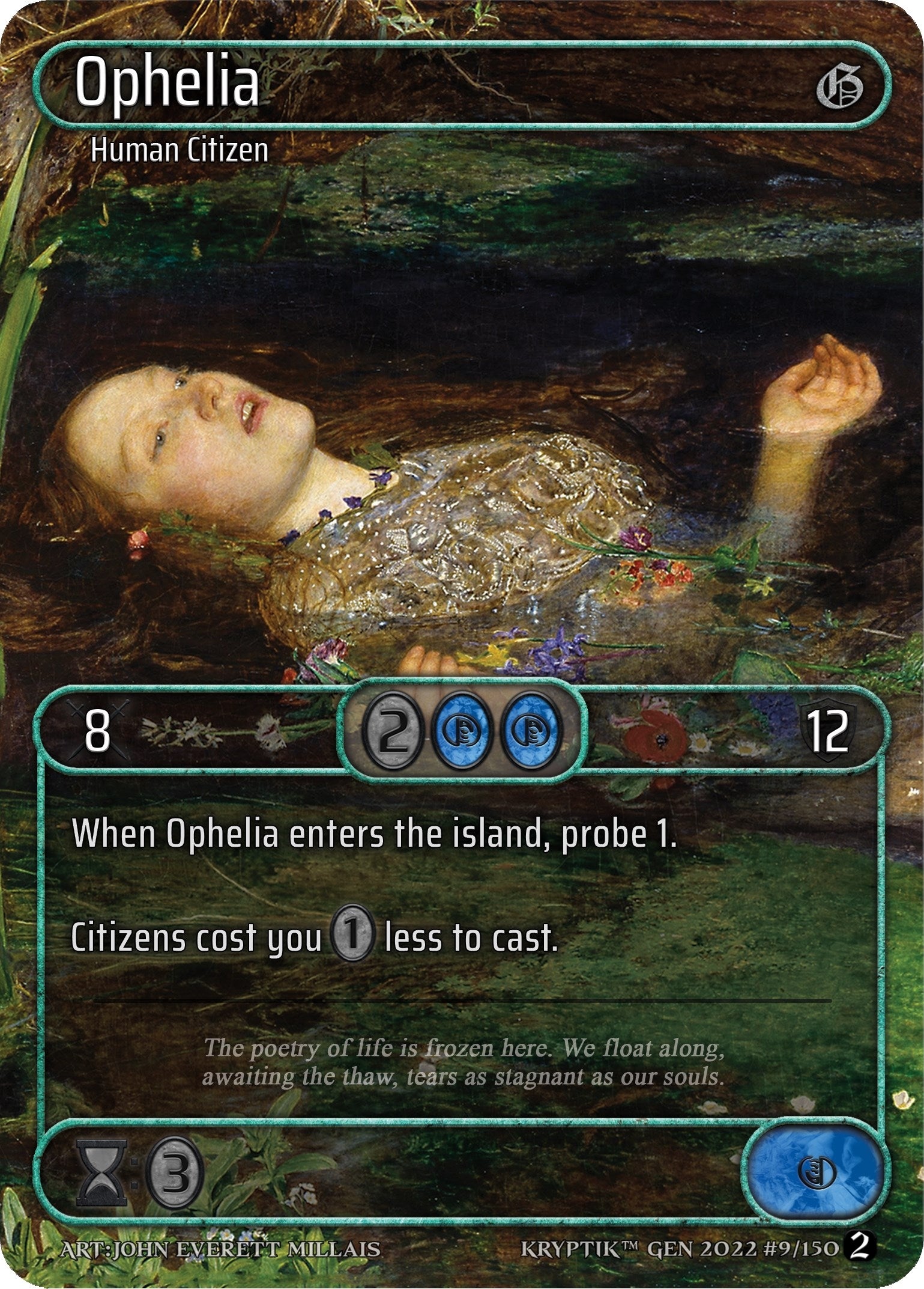 Ophelia (Box Topper) (9) - Kryptik TCG Single