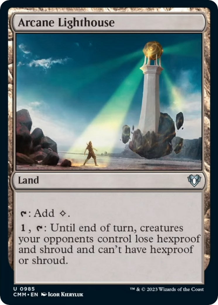 Arcane Lighthouse (985) [CMM] - MTG Single