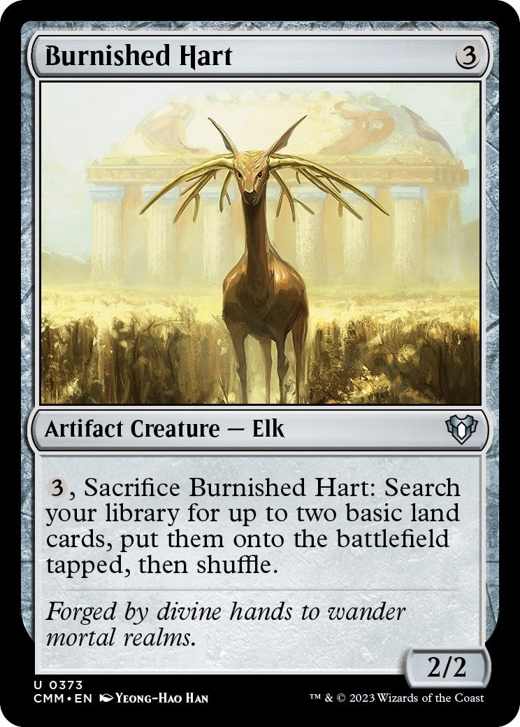 Burnished Hart (373) [CMM] - MTG Single