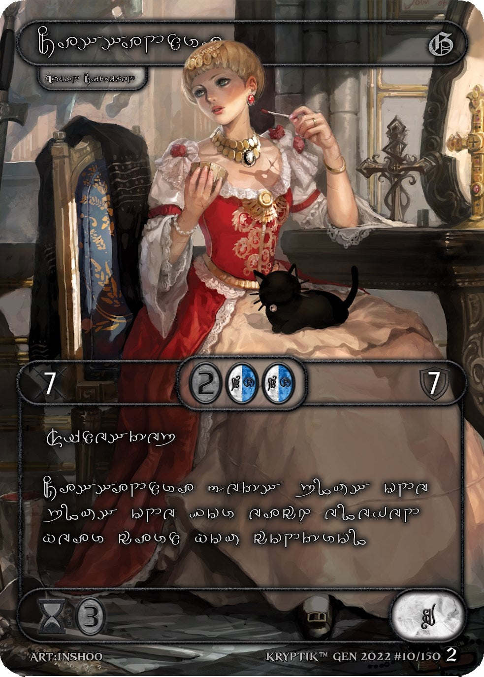 Cassandra (Silver Kryptik Language) (10) - Kryptik TCG Single
