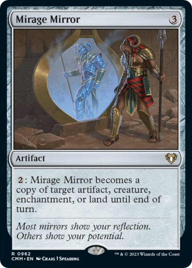 Mirage Mirror (962) [CMM] - MTG Single