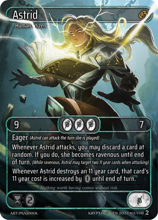 Astrid (Box Topper) (11) - Kryptik TCG Single