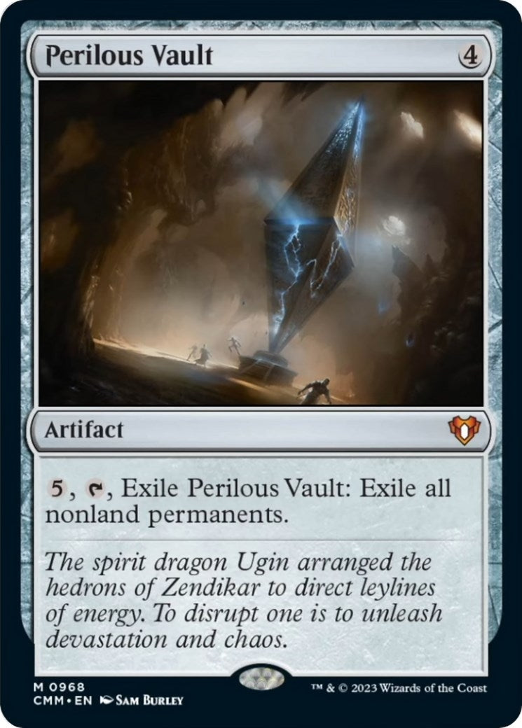 Perilous Vault (968) [CMM] - MTG Single