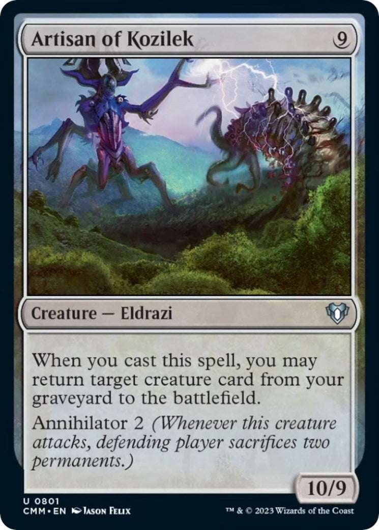 Artisan of Kozilek (801) [CMM] - MTG Single