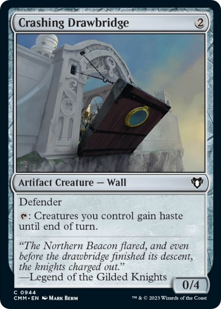 Crashing Drawbridge (944) [CMM] - MTG Single