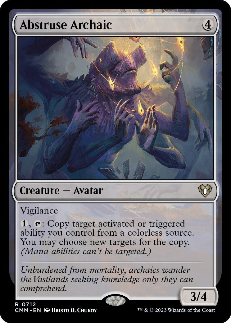 Abstruse Archaic (712) [CMM] - MTG Single