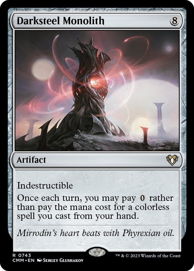 Darksteel Monolith (743) [CMM] - MTG Single