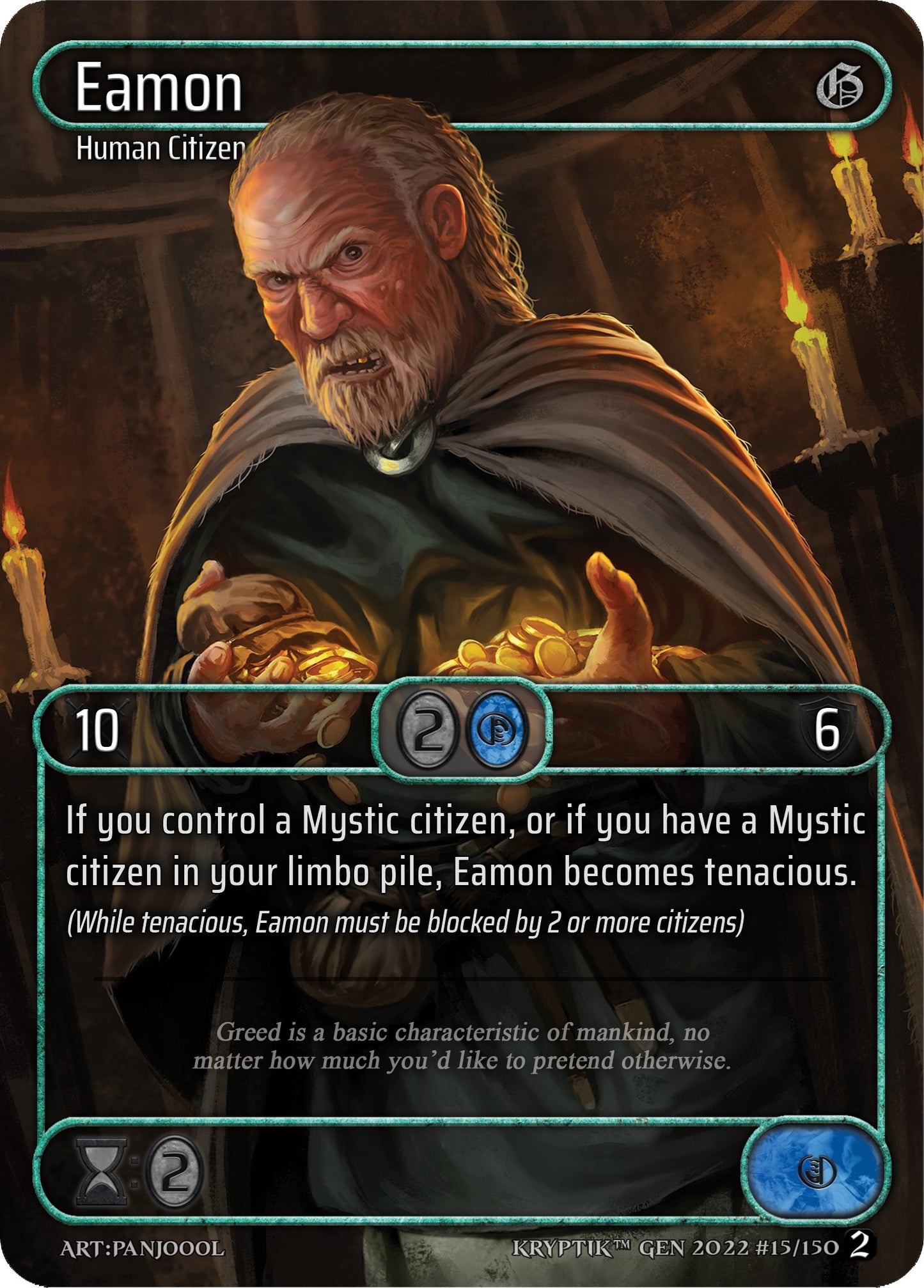 Eamon (Box Topper) (15) - Kryptik TCG Single