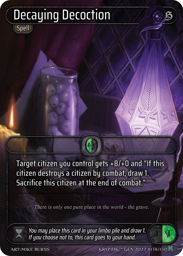 Decaying Decoction (138) [KPT] - Kryptik TCG Single