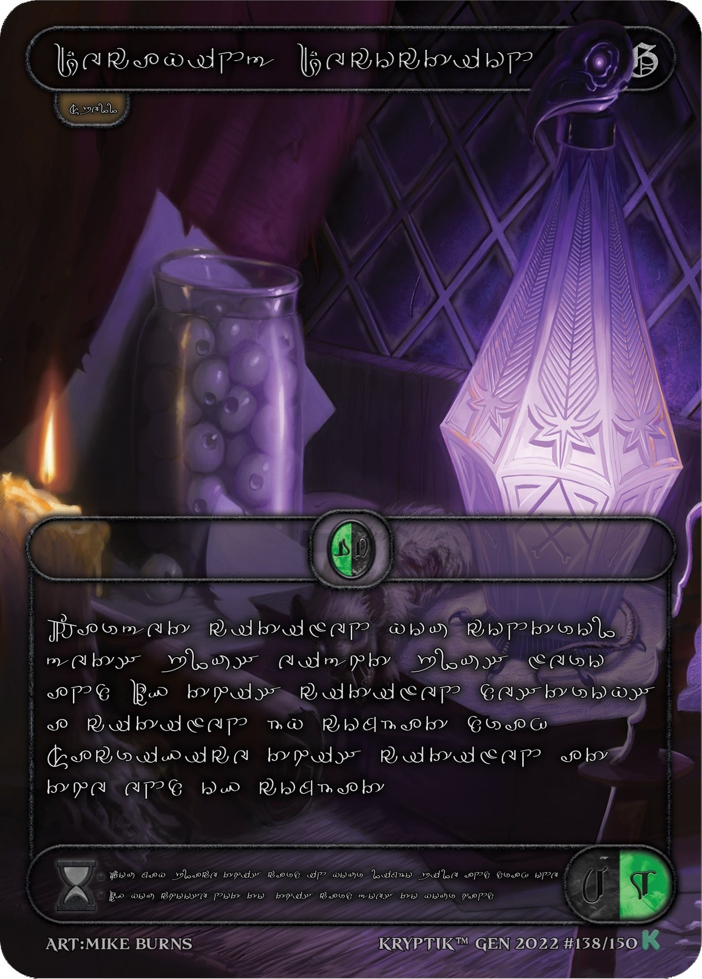 Decaying Decoction (Silver Kryptik Language) (138) [KPT] - Kryptik TCG Single